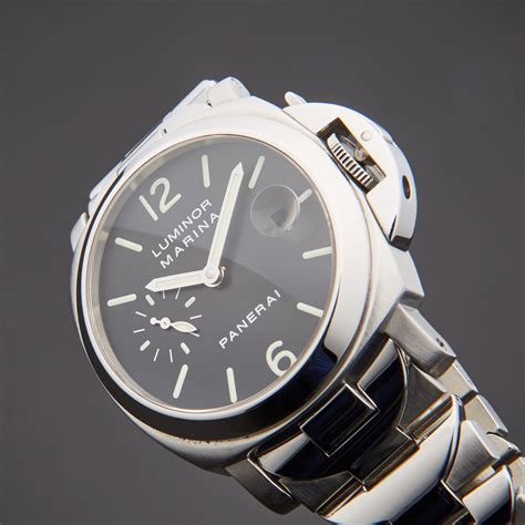 used panerai luminor marina automatic.